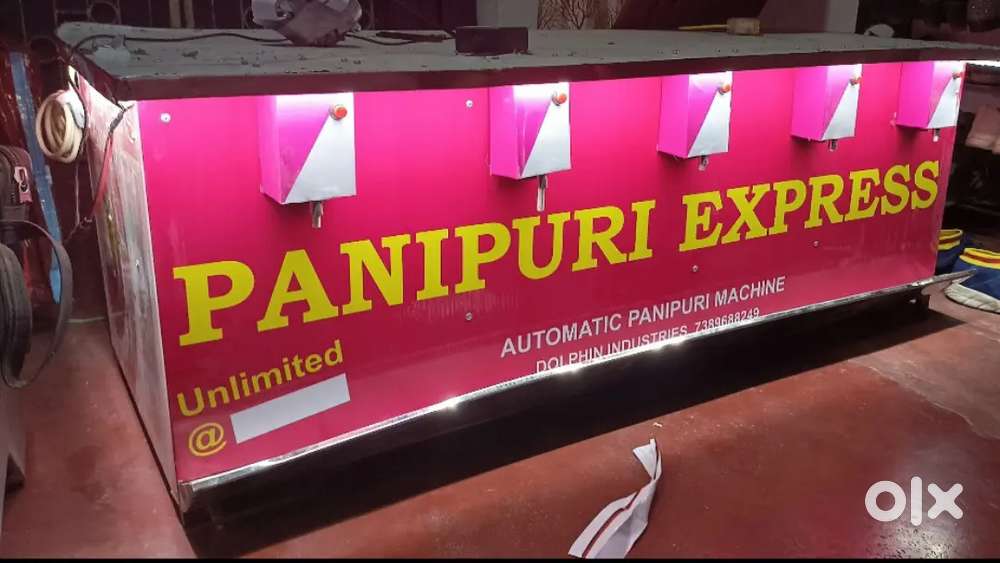 Pani Puri Counter