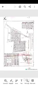 5.5 cents plot for sale in ashok nagar D colony.