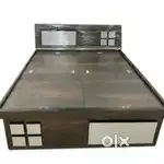 Super sale - buy new double bed with box -5990/-सुपर सेल 50%डिस्काउंट