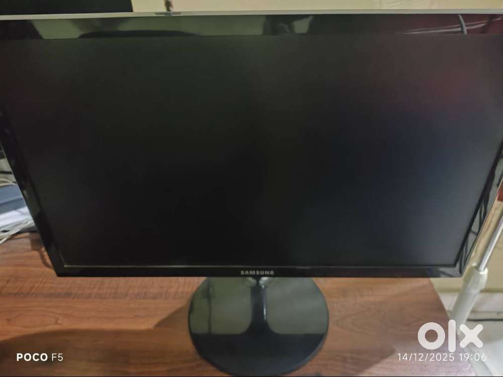 Samsung 19-inch LED Monitor along with the HDMI converter