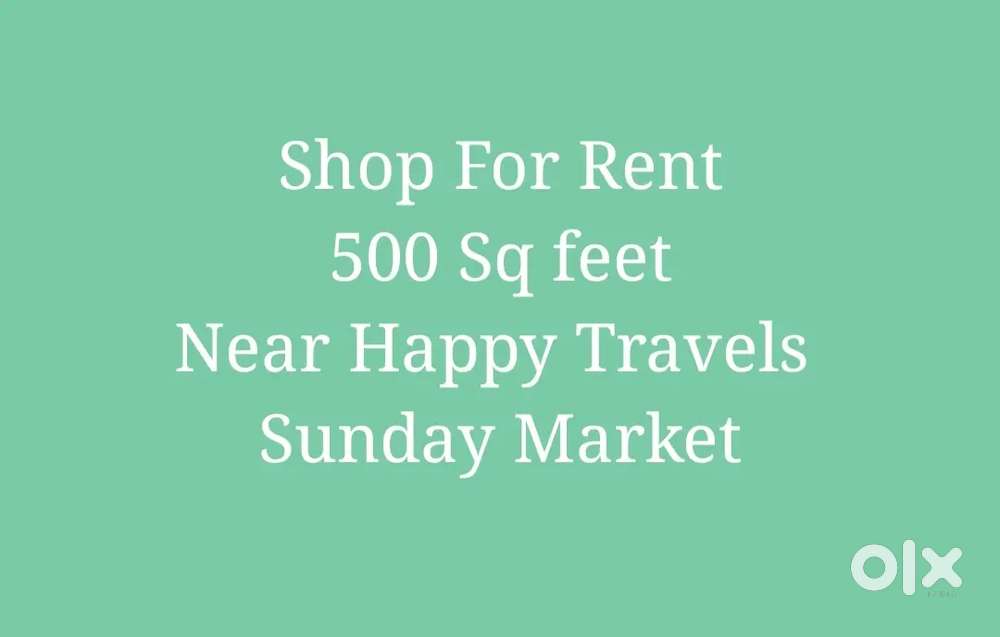 Shop for rent