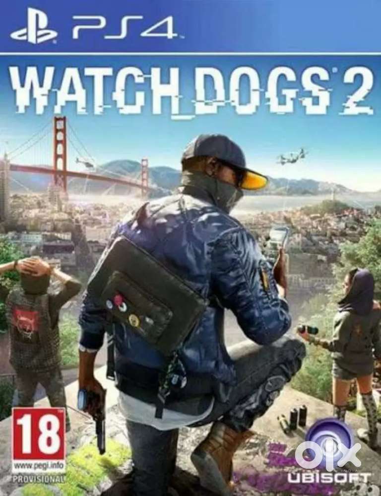 Watch dog 2 PS4 playstation game support by ps5