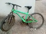 Hero sprint green colour off roading cycle