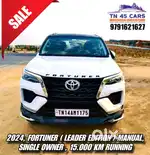 Toyota Fortuner 4X2 MT 2.8 Diesel, 2024, Diesel