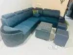 L shape sofa 5 seater with corner