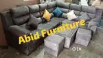 Silk design l shape corner sofa set  3 years warranty AA 545