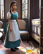 Maid for household work