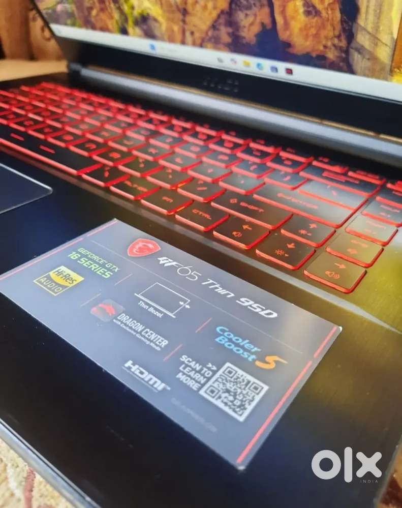 Selling the amazing MSI gaming laptop - 8 GB Ram - 4 GB Nvidia ddr5 ..