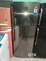 DOUBLE DOOR FRIDGE AVAILABLE FOR RENT.