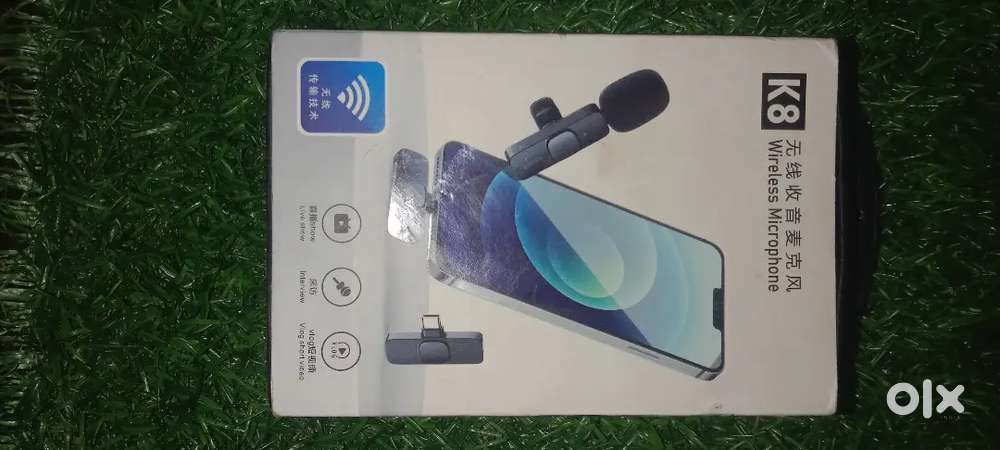“K8 Wireless Mic (Battery Dead) - Low Price”