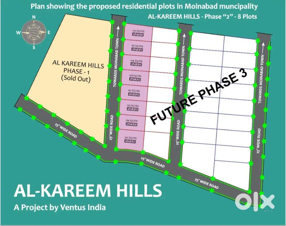 170 sq.yds plot for sale