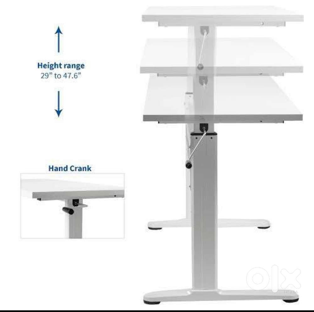 Self adjustable table (steelcase) refurbished