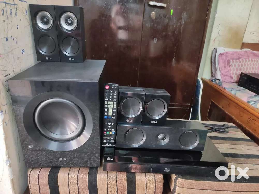 LG blu-ray home theatre full working condition with remote control