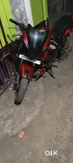 TVS Apache RTR 160 2018 modal very good condition colour mat Red