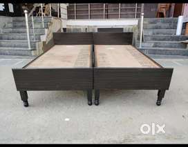 New Double Bed without box at very low price bijwasan