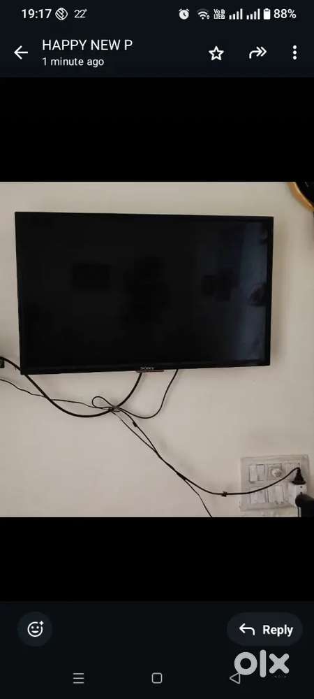 Old Sony LCD tv for sale
