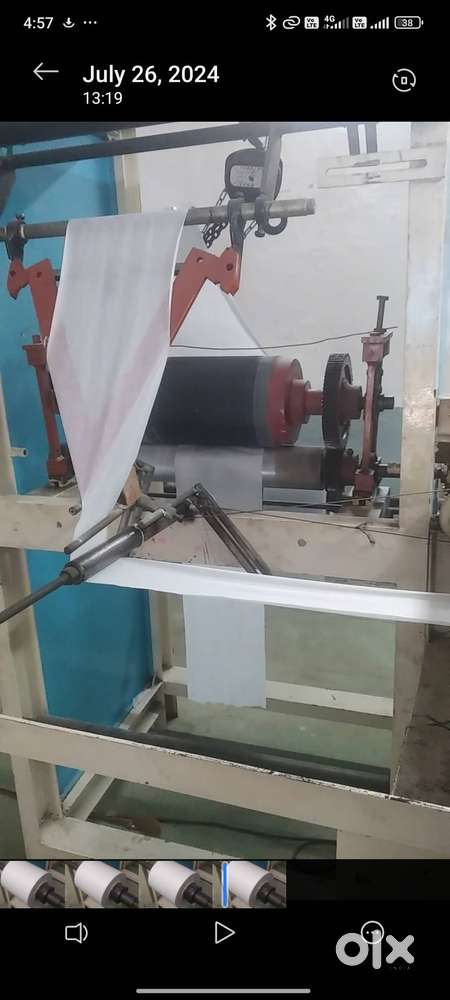 Tissue paper machine