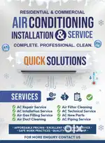 AC installation and servicing