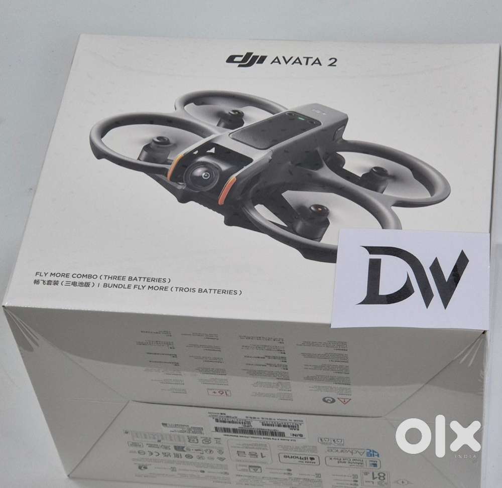 DJI Avata 2 Fly More Combo (3 Batteries) + RC Motion + Goggles 3 [Free