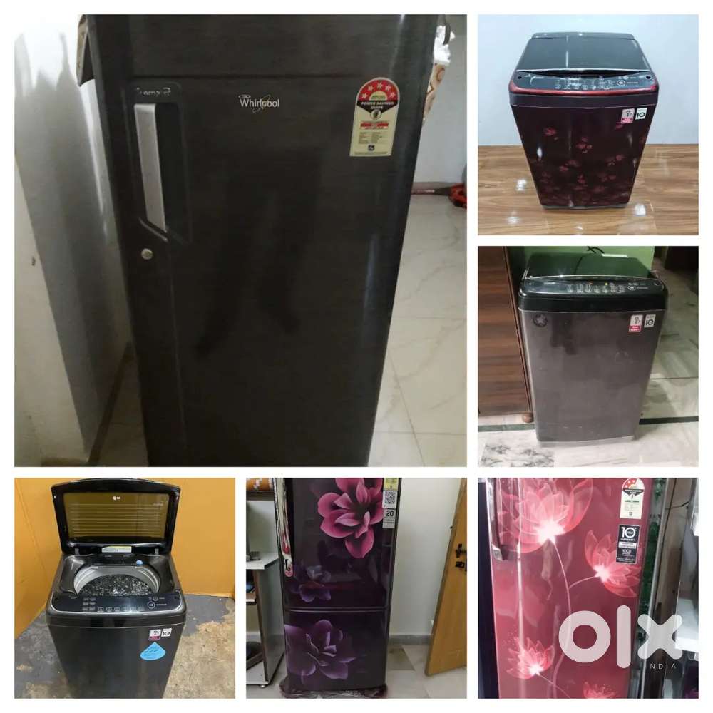 Refrigerator (LG / Samsung)Washing Machine (Whirlpool / Samsung