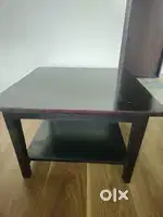 Wood Coffee Table Walnut Finish