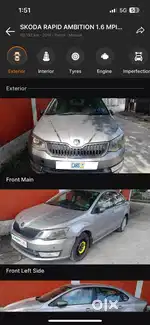 Skoda Rapid 2018 Petrol Well Maintained