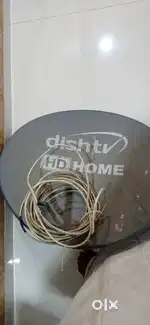Dish tv smart + HD Set top box with remote control
