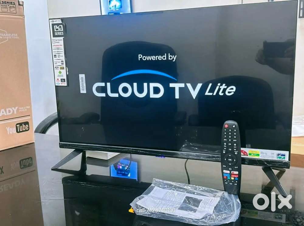New/42inch 4k UHD smart LED TV crystal clear display wifi 1yr warranty