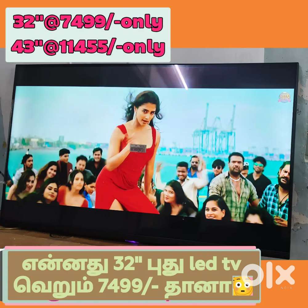 High quality_ new sony 32 inch smart led tv just 7499 only