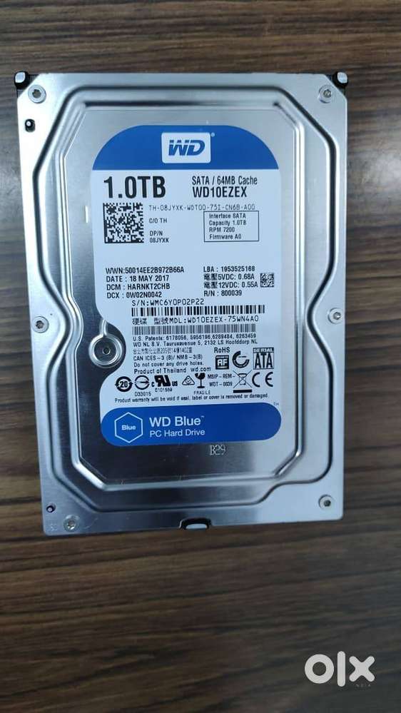 WD 1TB DESKTOP HARDDISK
