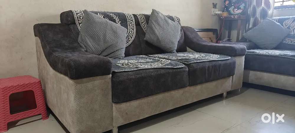 Sofa set (3+2) with cover