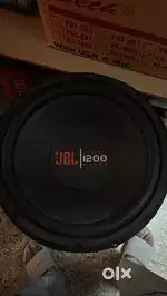 Jbl basstube and 4 channel amp