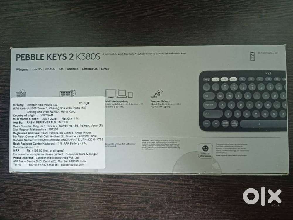 Logitech wireless keyboard