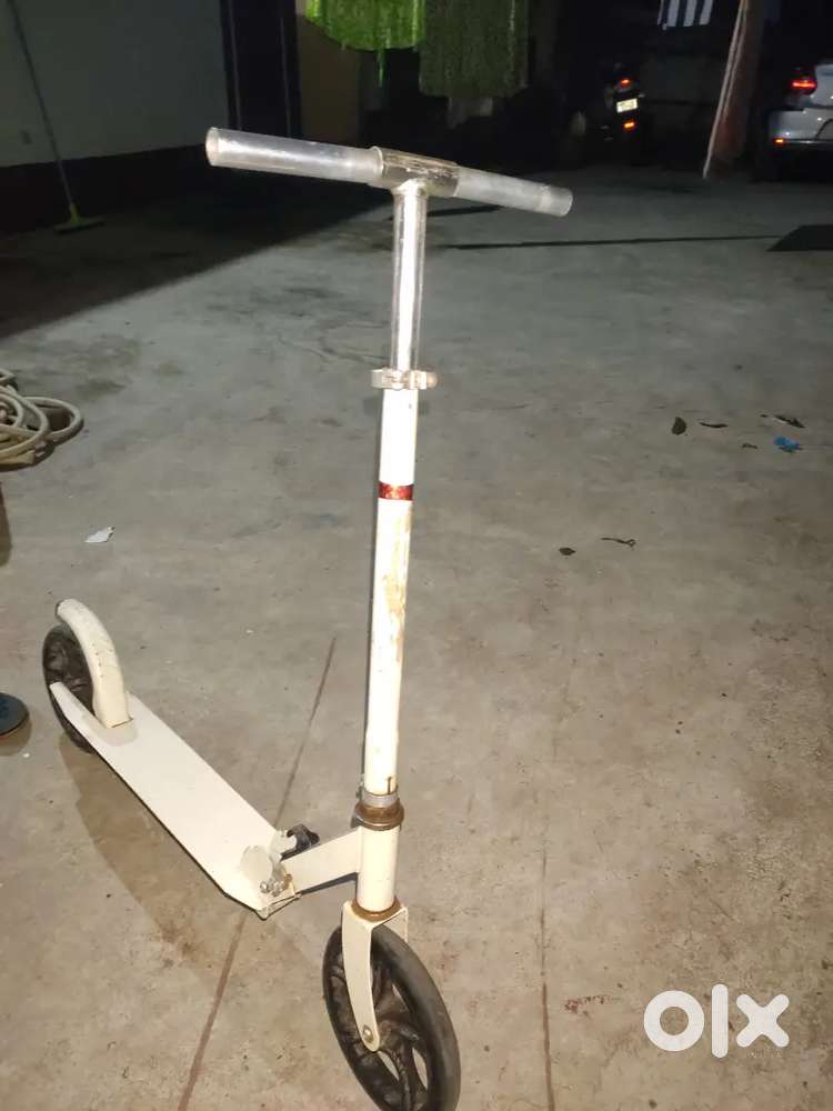 Kids scooter white colour
