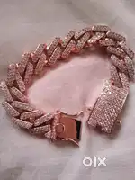 Rose gold Bracelet with American diamonds