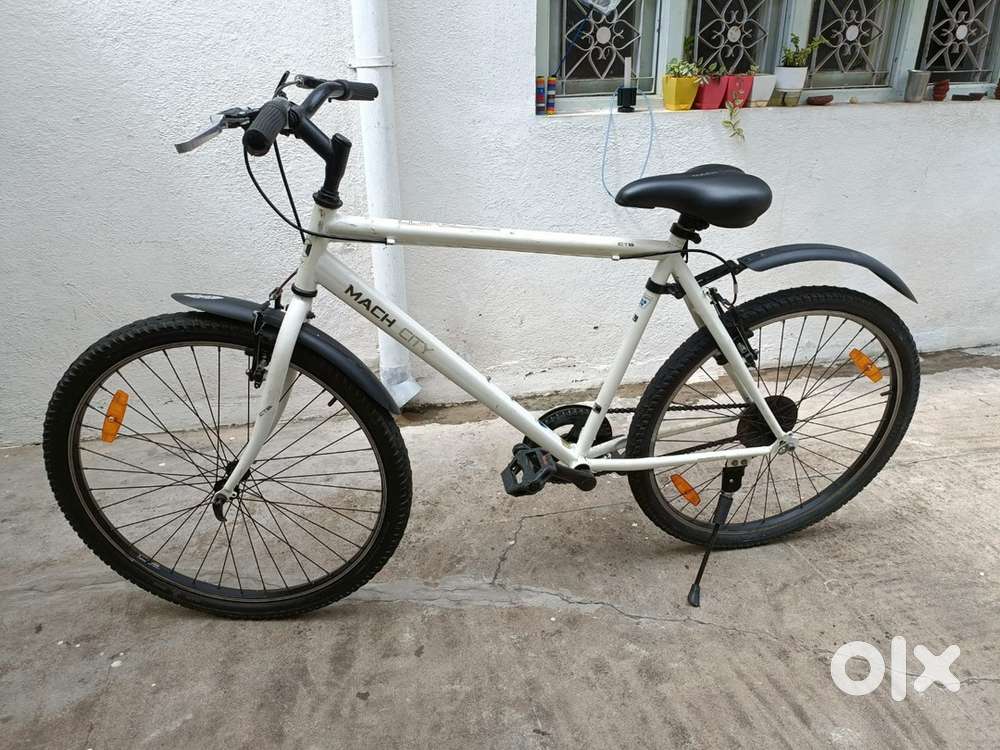 MACH CITY City Terrain Bike - Milky White - Excellent Condition