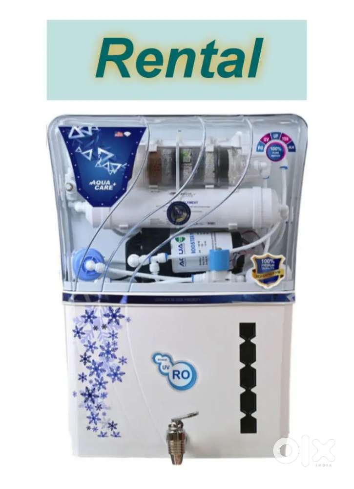 Water purifier available on rent