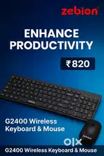 Wireless keyboard+mouse combo G2400
