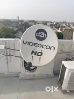 D2h setup box with dish