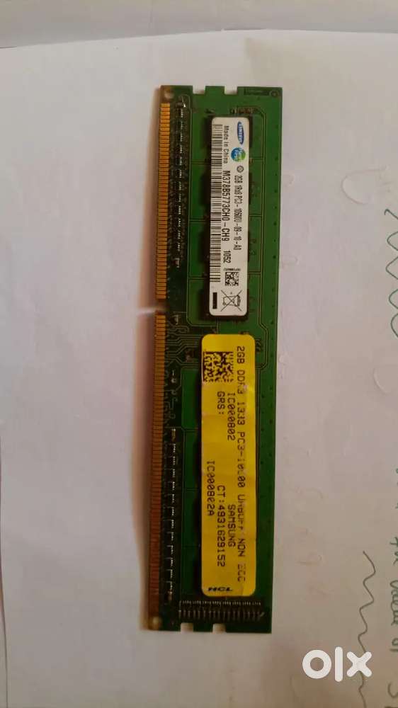 Samsung 2 GB ram Ddr3