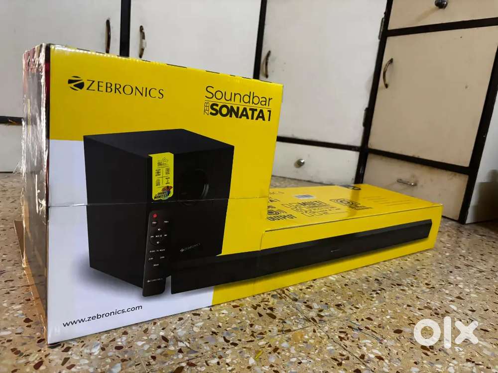 PACKED PIECE!! Zebronics 72-Watt home theatre