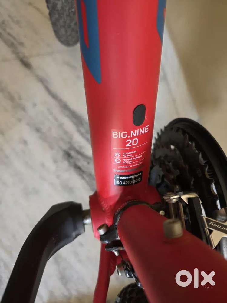 Merida big 9- 20 L Size cycle Red color