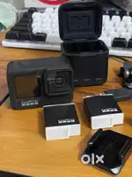 GoPro Hero 9 Black + 2 Batteries + Charging Case – Excellent Condition