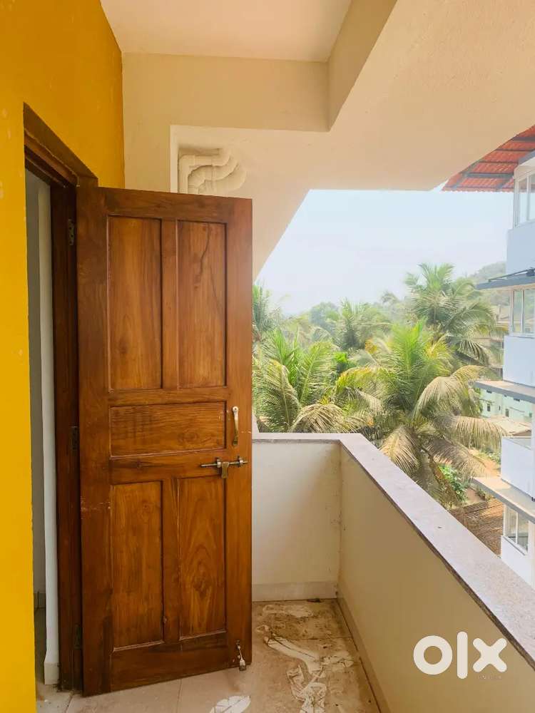 Porvorim New building available 2 BHK flat for sale price 75 lakhs .