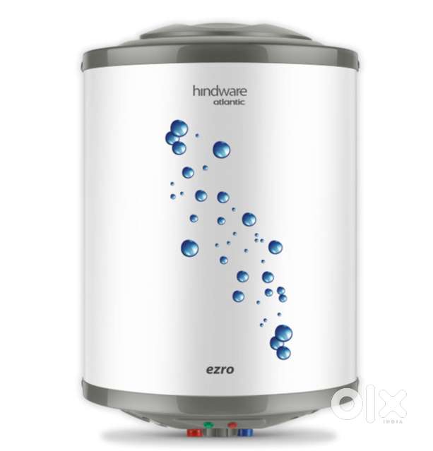 Hindware Atlantic Ezro 15L 5-Star Rated Vertical Storage Heater (Geyse