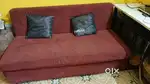 3- seater sofa for sale.  Well condition full sofa cover and 2 cushion