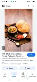 Cook chahie chhole bhature banana Aata ho