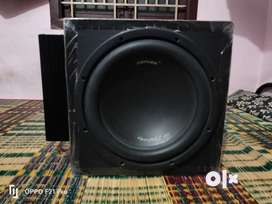 Convex subwoofers double voice coill