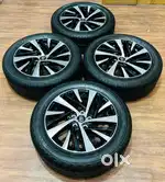 17” crysta Z wheels in bridgstone tyres brand new set of 4