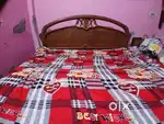 Double Bed with Chandan ki lakdi ka sirhana